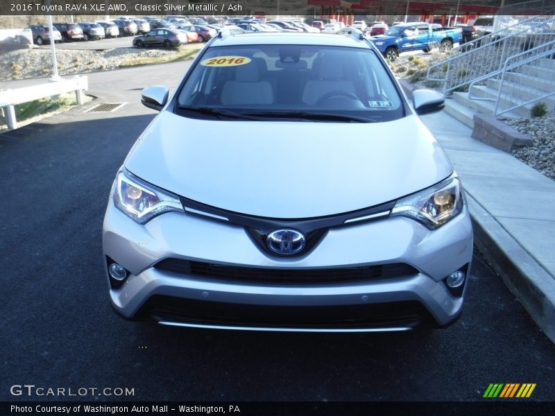 Classic Silver Metallic / Ash 2016 Toyota RAV4 XLE AWD