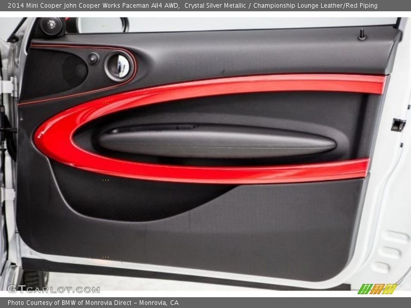 Door Panel of 2014 Cooper John Cooper Works Paceman All4 AWD
