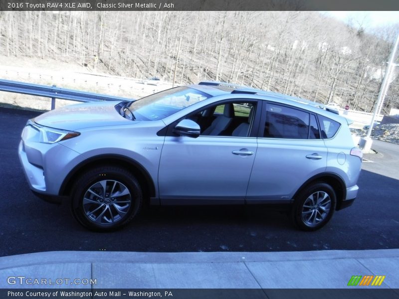 Classic Silver Metallic / Ash 2016 Toyota RAV4 XLE AWD