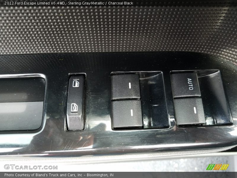Sterling Gray Metallic / Charcoal Black 2012 Ford Escape Limited V6 4WD