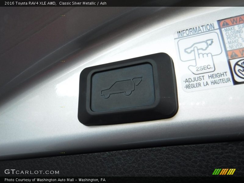 Classic Silver Metallic / Ash 2016 Toyota RAV4 XLE AWD
