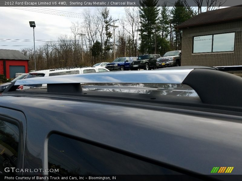 Sterling Gray Metallic / Charcoal Black 2012 Ford Escape Limited V6 4WD