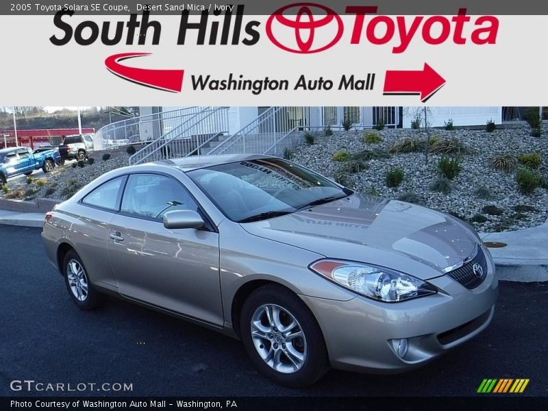 Desert Sand Mica / Ivory 2005 Toyota Solara SE Coupe