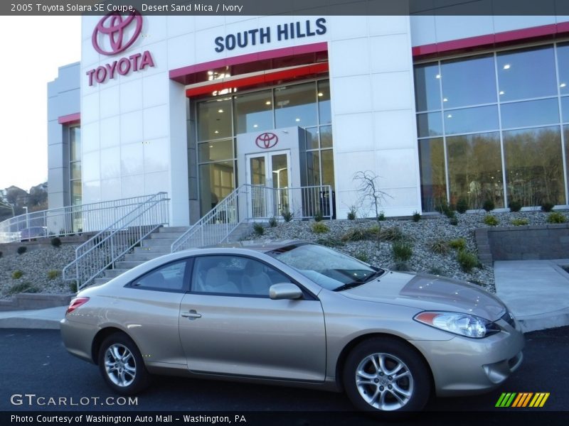 Desert Sand Mica / Ivory 2005 Toyota Solara SE Coupe