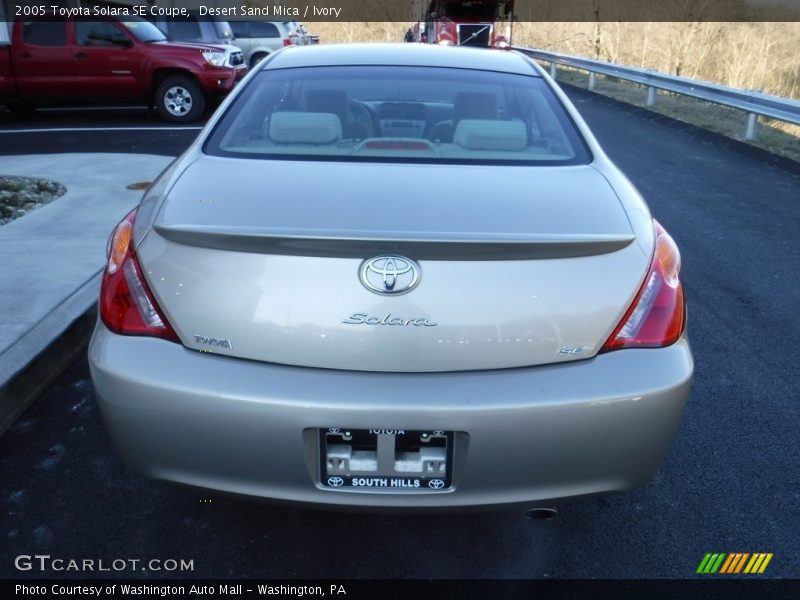 Desert Sand Mica / Ivory 2005 Toyota Solara SE Coupe