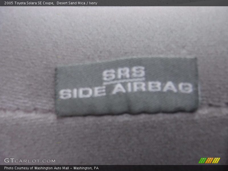Desert Sand Mica / Ivory 2005 Toyota Solara SE Coupe