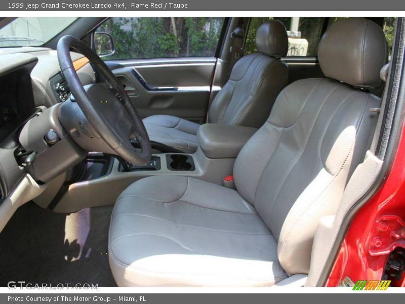Flame Red / Taupe 1999 Jeep Grand Cherokee Laredo 4x4