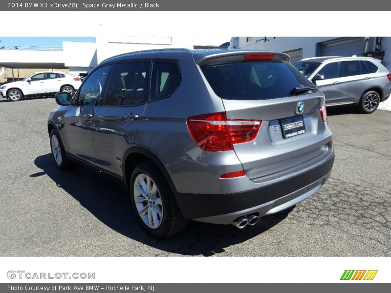 Space Gray Metallic / Black 2014 BMW X3 xDrive28i
