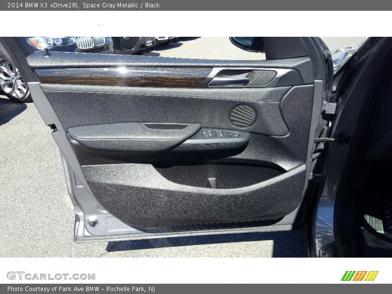 Space Gray Metallic / Black 2014 BMW X3 xDrive28i