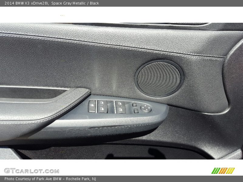Space Gray Metallic / Black 2014 BMW X3 xDrive28i