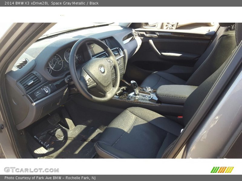 Space Gray Metallic / Black 2014 BMW X3 xDrive28i