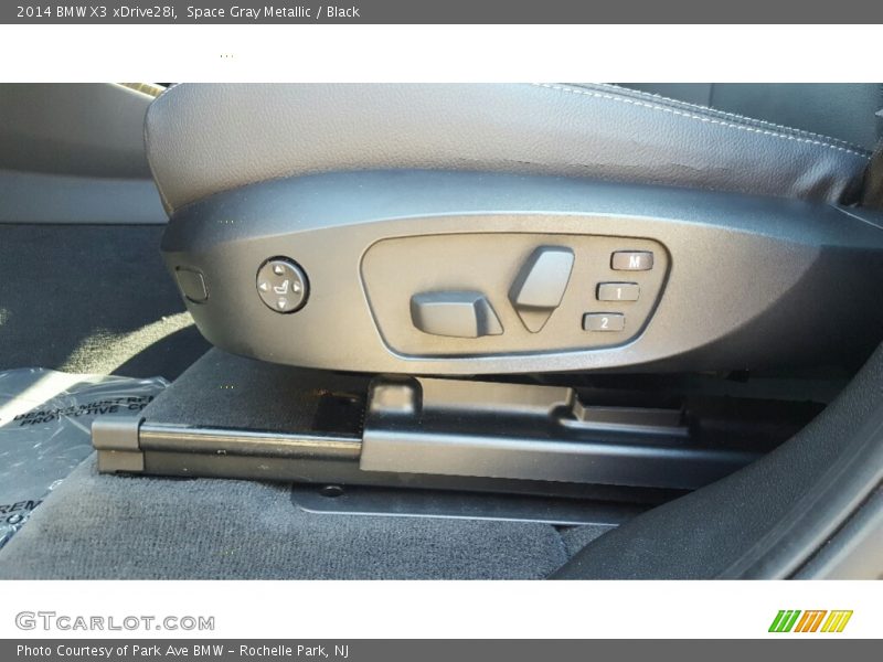Space Gray Metallic / Black 2014 BMW X3 xDrive28i