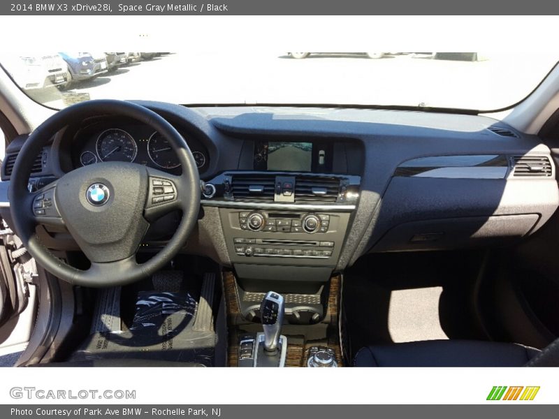 Space Gray Metallic / Black 2014 BMW X3 xDrive28i