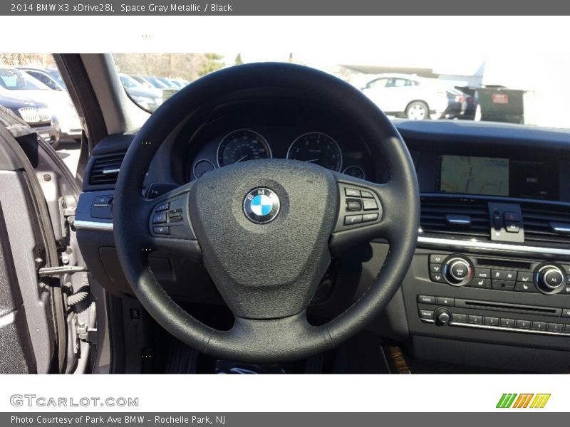 Space Gray Metallic / Black 2014 BMW X3 xDrive28i