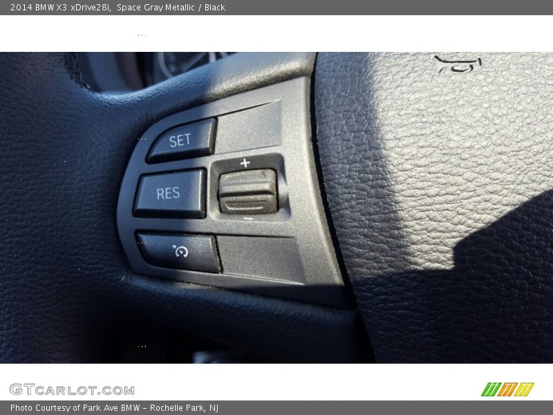 Space Gray Metallic / Black 2014 BMW X3 xDrive28i