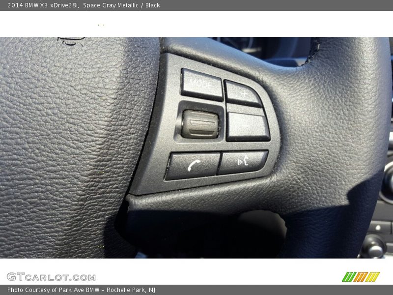 Space Gray Metallic / Black 2014 BMW X3 xDrive28i