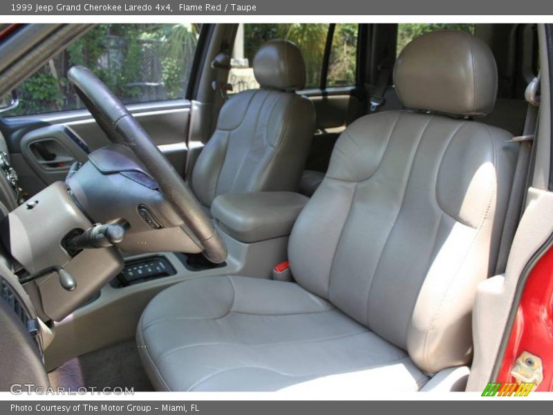 Flame Red / Taupe 1999 Jeep Grand Cherokee Laredo 4x4