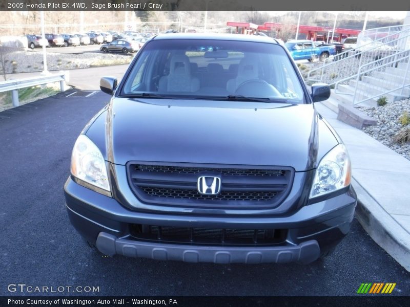 Sage Brush Pearl / Gray 2005 Honda Pilot EX 4WD