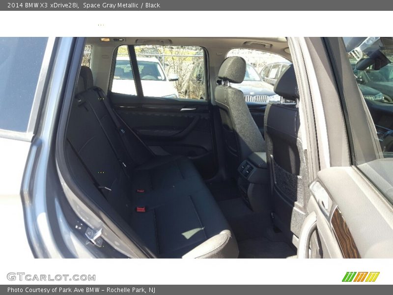 Space Gray Metallic / Black 2014 BMW X3 xDrive28i