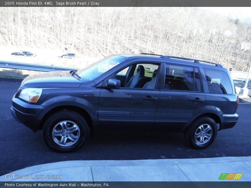 Sage Brush Pearl / Gray 2005 Honda Pilot EX 4WD
