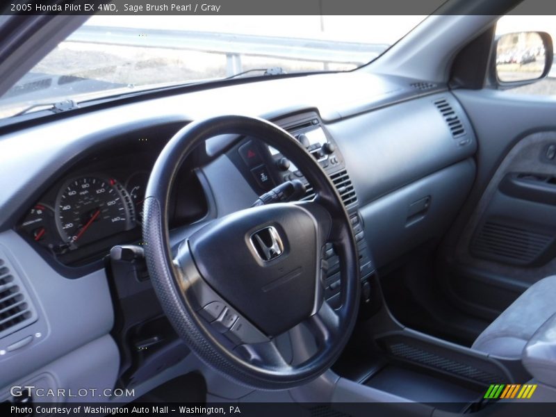 Sage Brush Pearl / Gray 2005 Honda Pilot EX 4WD