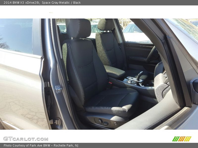 Space Gray Metallic / Black 2014 BMW X3 xDrive28i