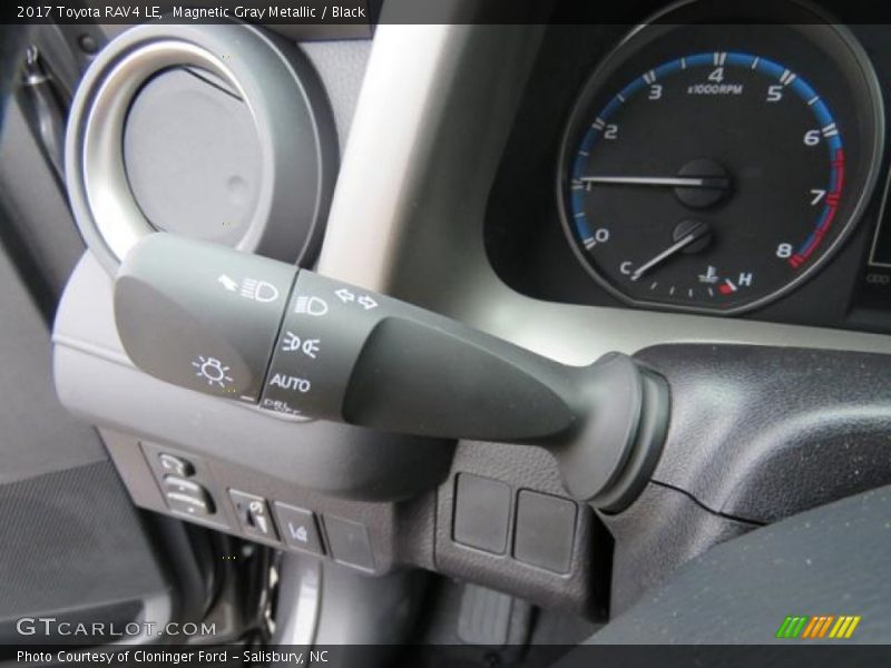 Magnetic Gray Metallic / Black 2017 Toyota RAV4 LE