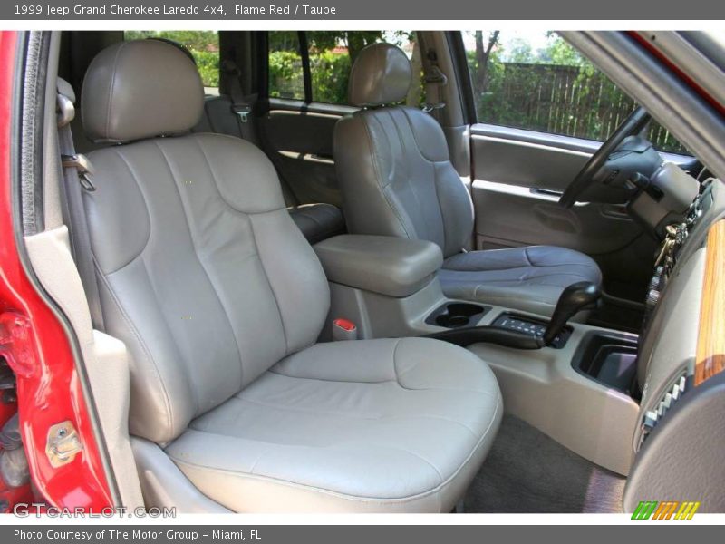 Flame Red / Taupe 1999 Jeep Grand Cherokee Laredo 4x4