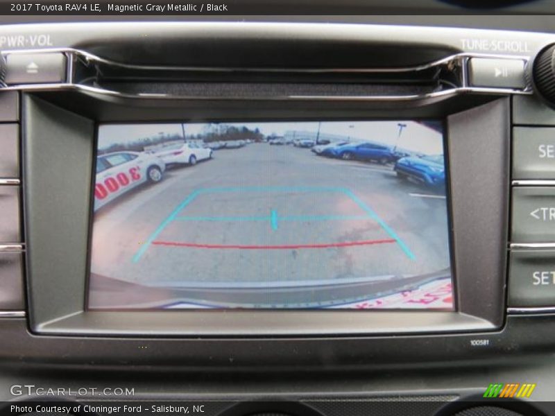 Magnetic Gray Metallic / Black 2017 Toyota RAV4 LE