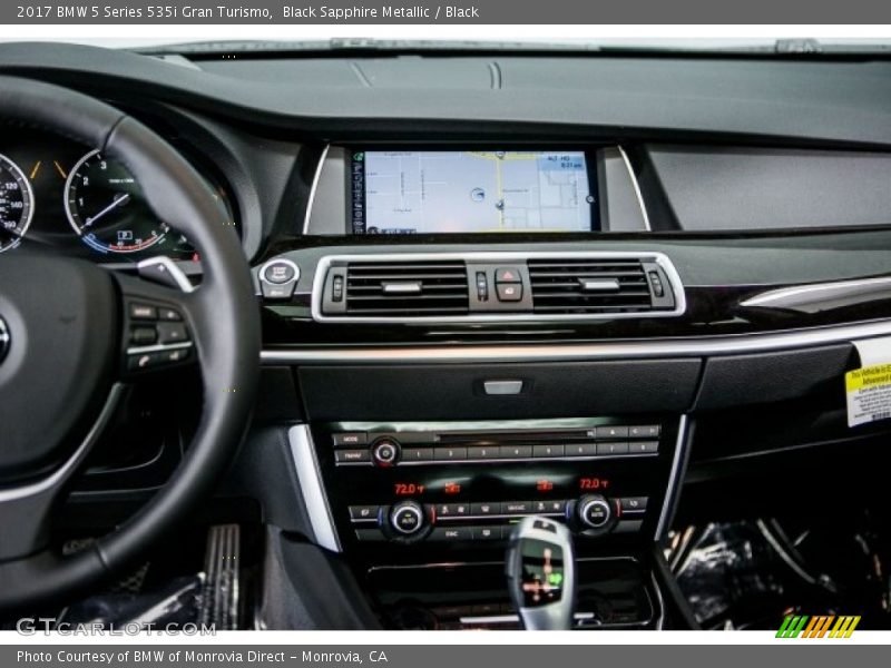 Black Sapphire Metallic / Black 2017 BMW 5 Series 535i Gran Turismo