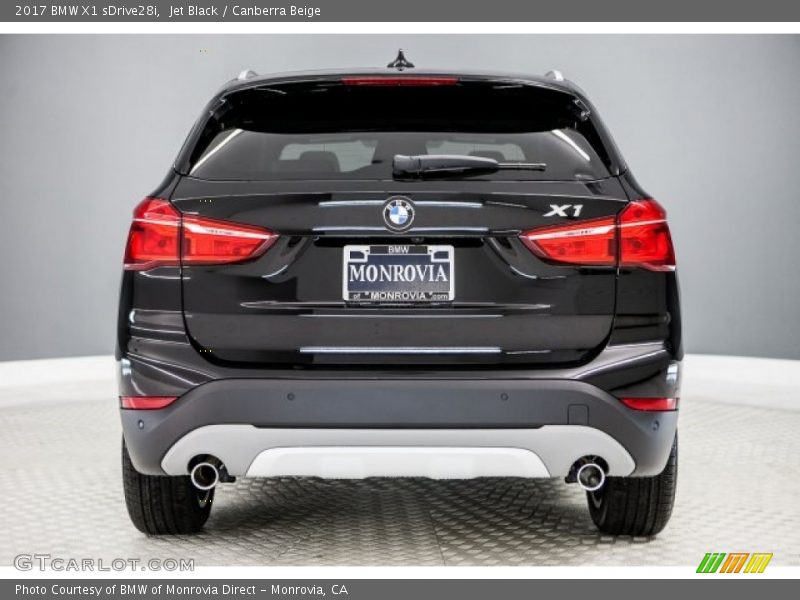 Jet Black / Canberra Beige 2017 BMW X1 sDrive28i
