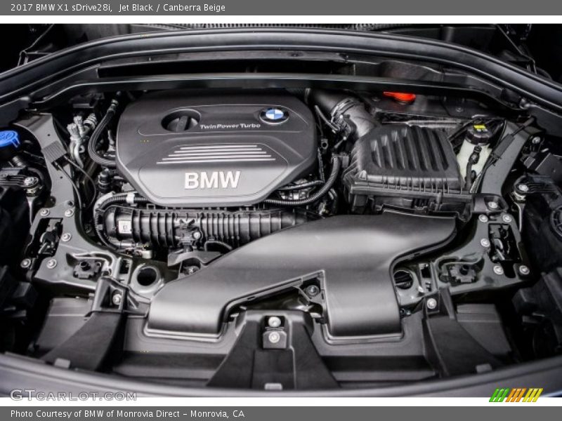 Jet Black / Canberra Beige 2017 BMW X1 sDrive28i