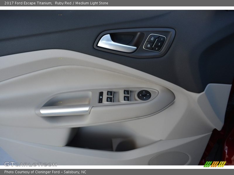 Ruby Red / Medium Light Stone 2017 Ford Escape Titanium