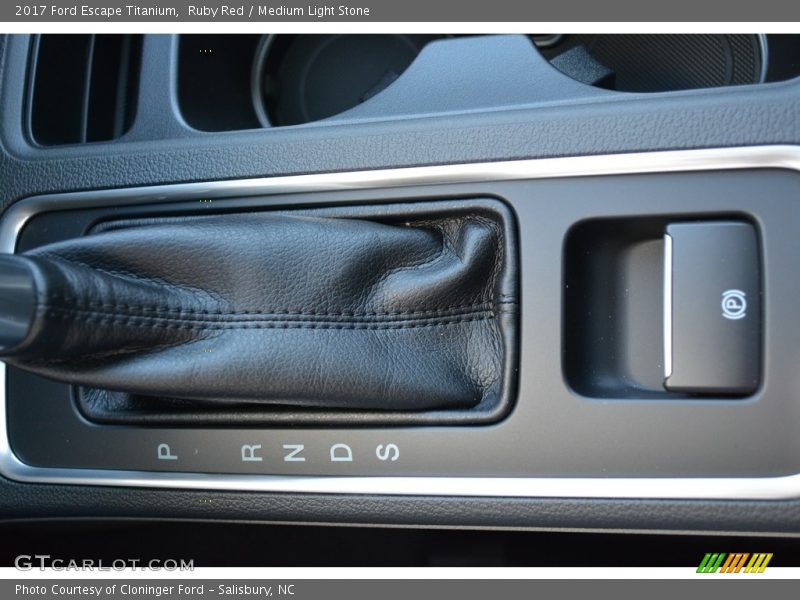Ruby Red / Medium Light Stone 2017 Ford Escape Titanium
