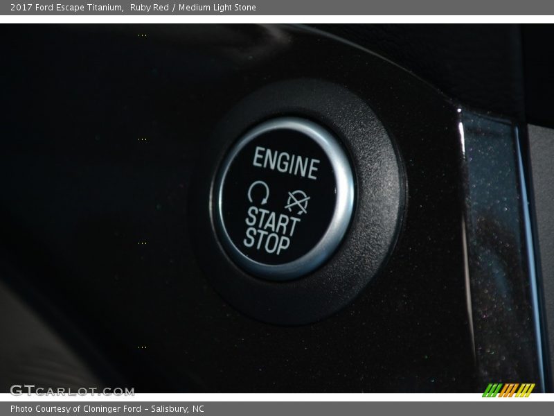 Ruby Red / Medium Light Stone 2017 Ford Escape Titanium