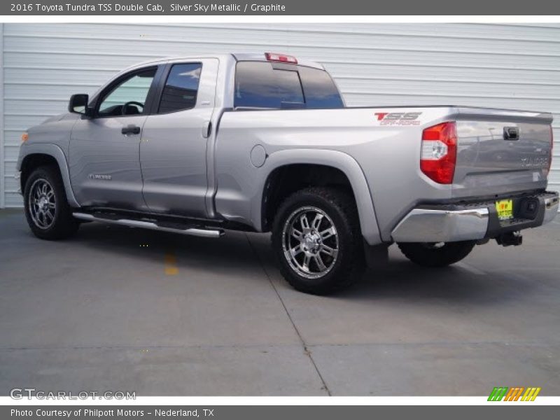 Silver Sky Metallic / Graphite 2016 Toyota Tundra TSS Double Cab