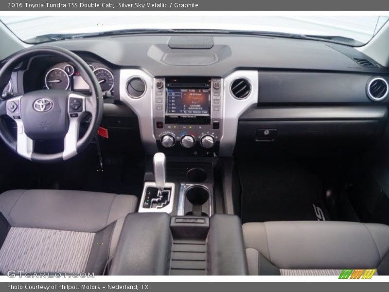 Silver Sky Metallic / Graphite 2016 Toyota Tundra TSS Double Cab
