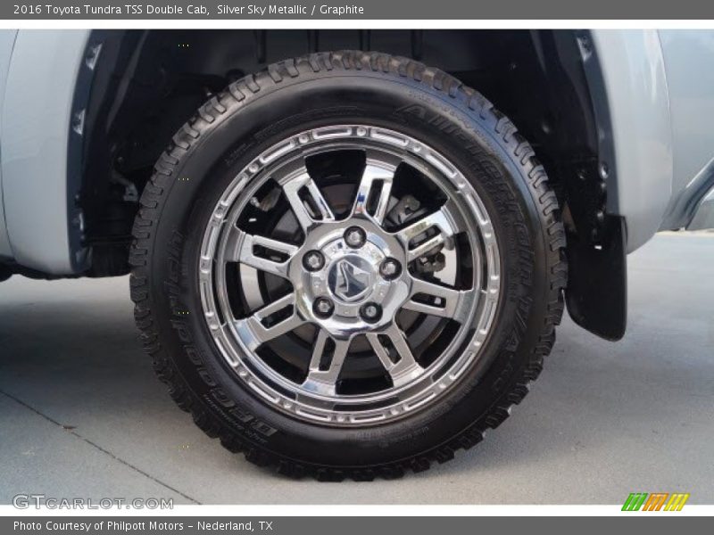 Silver Sky Metallic / Graphite 2016 Toyota Tundra TSS Double Cab