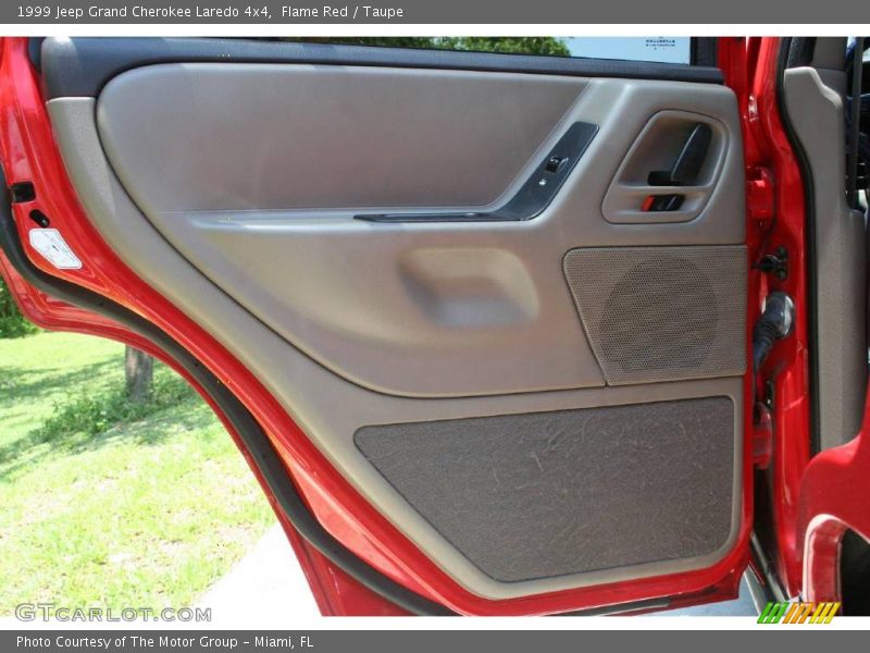 Flame Red / Taupe 1999 Jeep Grand Cherokee Laredo 4x4