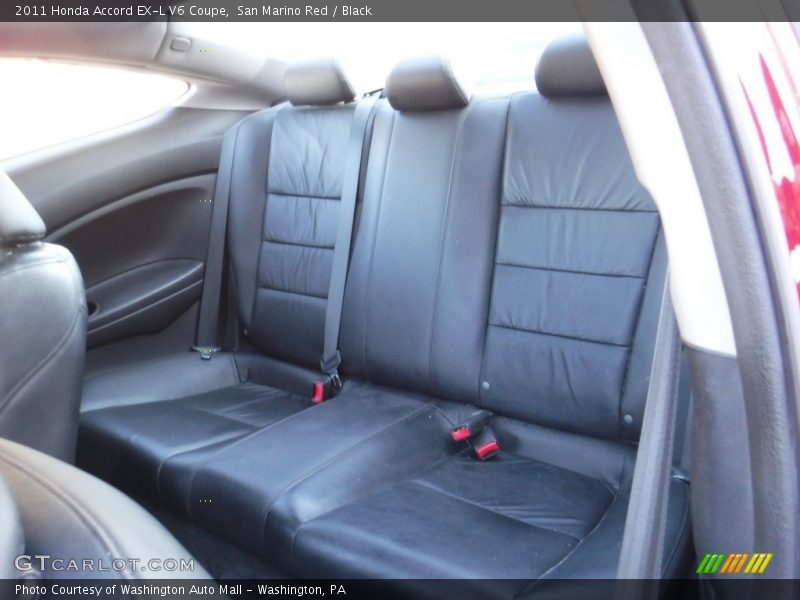 San Marino Red / Black 2011 Honda Accord EX-L V6 Coupe