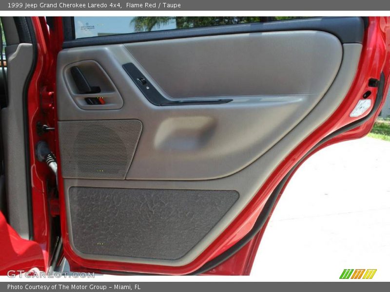 Flame Red / Taupe 1999 Jeep Grand Cherokee Laredo 4x4