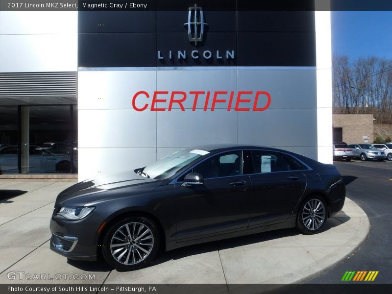 Magnetic Gray / Ebony 2017 Lincoln MKZ Select