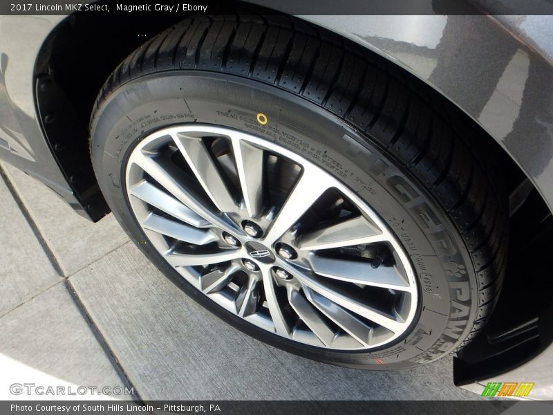 Magnetic Gray / Ebony 2017 Lincoln MKZ Select