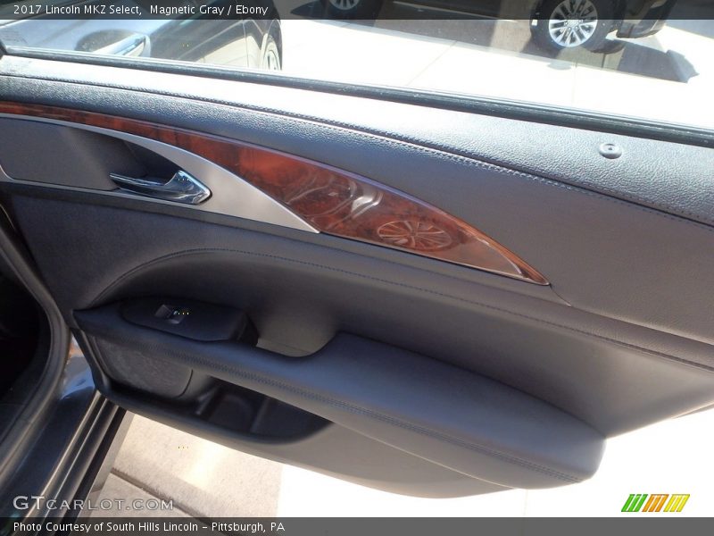 Magnetic Gray / Ebony 2017 Lincoln MKZ Select