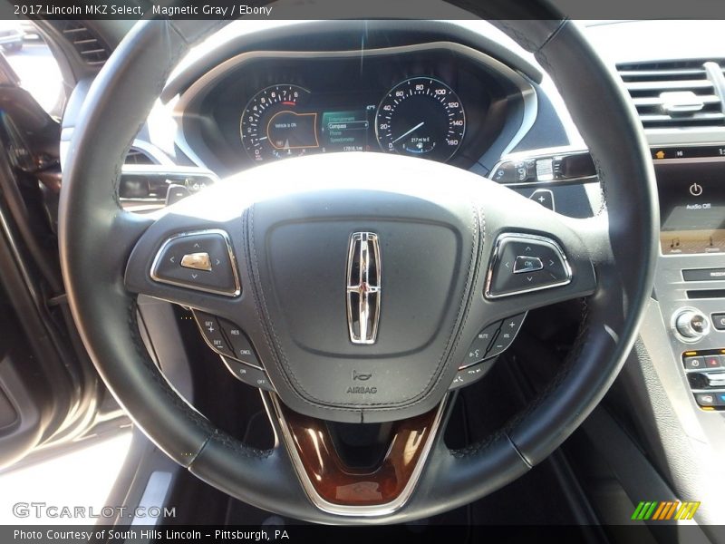 Magnetic Gray / Ebony 2017 Lincoln MKZ Select