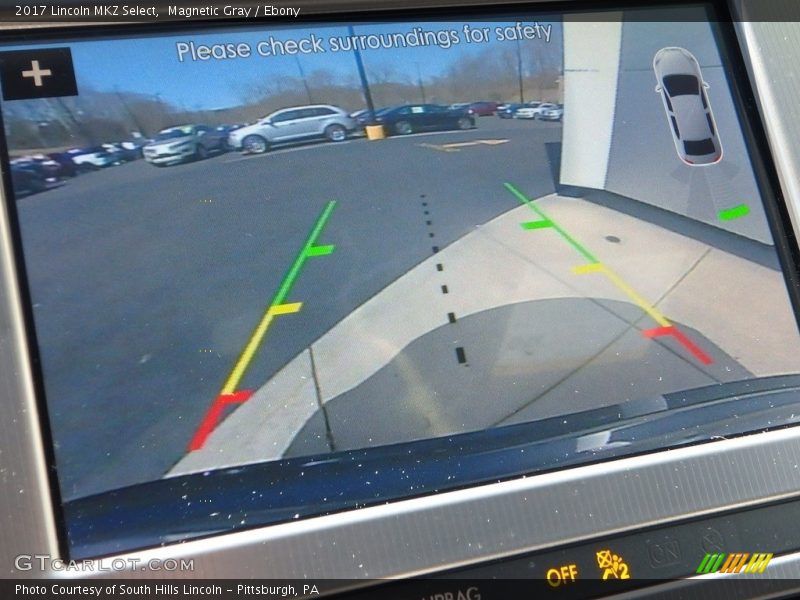 Magnetic Gray / Ebony 2017 Lincoln MKZ Select
