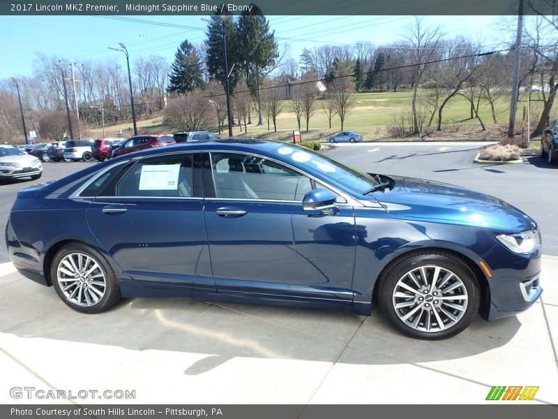  2017 MKZ Premier Midnight Sapphire Blue