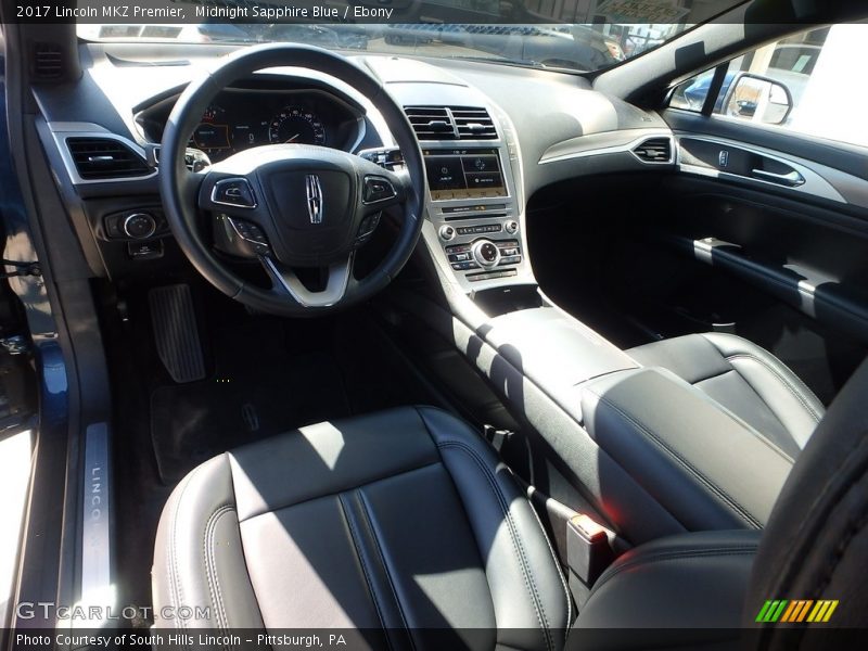  2017 MKZ Premier Ebony Interior