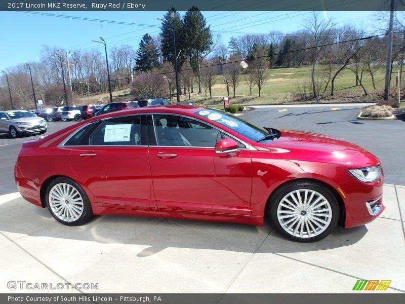  2017 MKZ Reserve Ruby Red