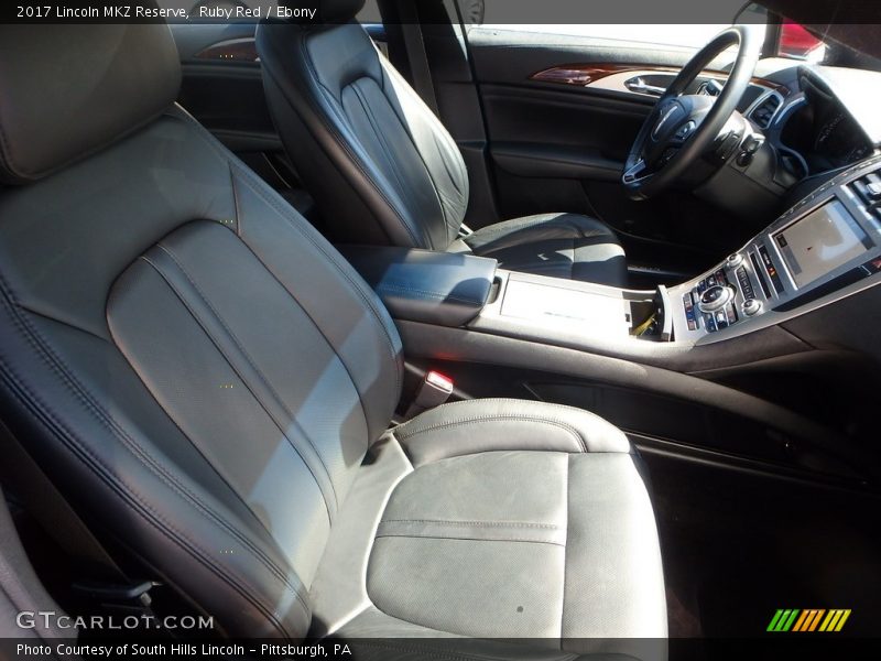 Ruby Red / Ebony 2017 Lincoln MKZ Reserve
